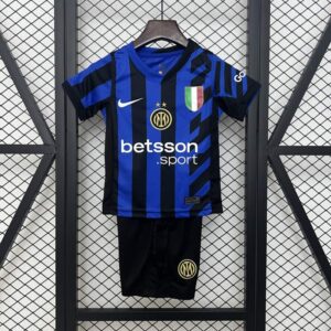 Conjunto Niño Inter de Milan Primera Equipacion 2024-2025