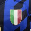 Conjunto Niño Inter de Milan Primera Equipacion 2024-2025 logos