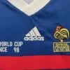 Conjunto retro niño Francia primera equipacion 1998 logo
