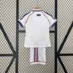 Conjunto retro niño Francia segunda equipacion 1998 dorsal