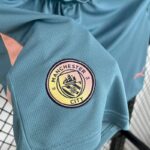 Pantalón Corto Manchester City Cuarta Equipación 2024-2025 logo