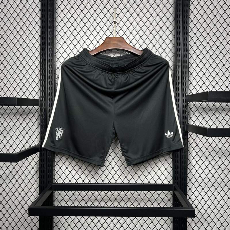 Pantalón Corto Manchester United Tercera Equipación 2024-2025 Pantalón Corto Manchester United Tercera Equipación 2024-2025