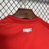 Camiseta Nottingham Forest Primera Equipacion 2024-2025 cuello anterior