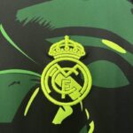 Camiseta Real Madrid Edicion Especial Negro-Verde 2024-2025 escudo