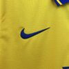 Camiseta Retro Arsenal Amarillo segunda equipacion 2013-2014 patrocinador