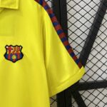 Camiseta Retro Barcelona segunda equipacion 1982-1984 manga