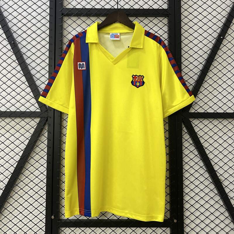 Camiseta Retro Barcelona segunda equipacion 1982-1984 Camiseta Retro Barcelona segunda equipacion 1982-1984
