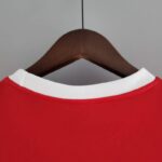 Camiseta Retro Benfica primera equipacion 1973-1974 cuello anterior