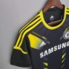 Camiseta Retro Chelsea Tercera equipacion 2012-2013 hombro.