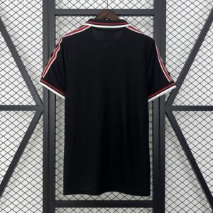 Camiseta Retro Manchester United Negro 1998-1999 dorsal