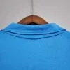 Camiseta Retro Napoli Local Azul 1987-1988 cuello anterior
