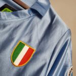 Camiseta Retro Napoli primera equipacion 1990-1991 escudo