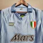 Camiseta Retro Napoli primera equipacion 1990-1991 pecho