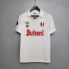 Camiseta Retro Napoli segunda equipacion Blanco 1987-1988