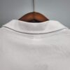 Camiseta Retro Napoli segunda equipacion Blanco 1987-1988 cuello anterior