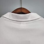 Camiseta Retro Napoli segunda equipacion Blanco 1987-1988 cuello anterior