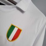 Camiseta Retro Napoli segunda equipacion Blanco 1987-1988 escudo