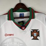 Camiseta Retro Portugal segunda equipacion 1996-1997 cuello