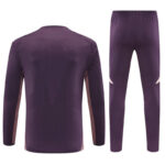 Chandal de Entrenamiento Arsenal Purpura 2024-2025 dorsal