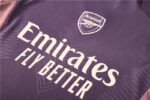 Chandal de Entrenamiento Arsenal Purpura 2024-2025 frontal