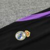 Chandal de entrenamiento Real Madrid Morado 2024-2025 escudo abajo