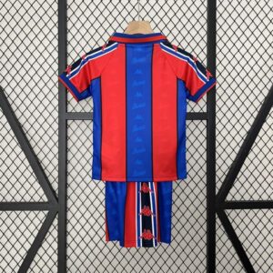 Conjunto-niño-barcelona-primera-equipacion-retro-1995-1997-parte-trasera