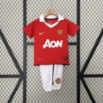 Conjunto-niño-manchester-united-primera-equipacion-retro-2010-2011