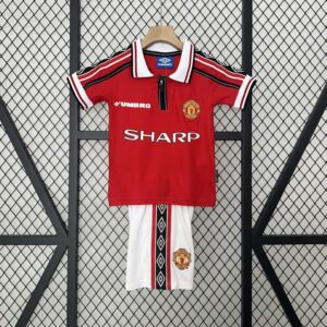 conjunto-niño-manchester-united-primera-equipacion-retro-1998-1999