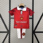 conjunto-niño-manchester-united-retro-primera-equipacion-1996-1997