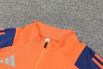 Chandal Manchester United Naranja 2024-2025 cuello
