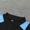 Chandal Seleccion Argentina Negro 2024-2025 cuello-1