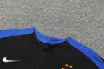 Chandal Seleccion Francia Negro 2024-2025 cuello-1