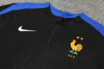 Chandal Seleccion Francia Negro 2024-2025 cuello