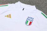 Chandal seleccion Italia Blanco 2024-2025 cuello