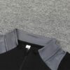 Chandal seleccion Italia Negro 2024-2025 cuello-1