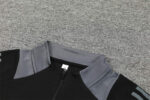 Chandal seleccion Italia Negro 2024-2025 cuello-1