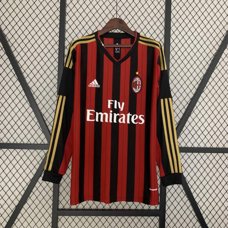 camiseta-ac-milan-primera-equipacion-manga-larga-retro-2013-2014 camiseta-ac-milan-primera-equipacion-manga-larga-retro-2013-2014