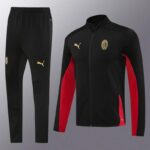 chandal-ac-milan-negro-rojo-2024-2025-frontal