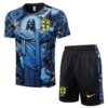 conjunto-de-entrenamiento-brasil-gris-azulada-manga-corta-2024-2025