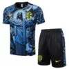 conjunto-de-entrenamiento-brasil-gris-azulada-manga-corta-2024-2025