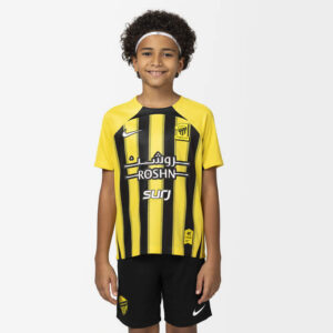 conjunto-niño-Al-Ittihad-primera-equipacion-2024-2025
