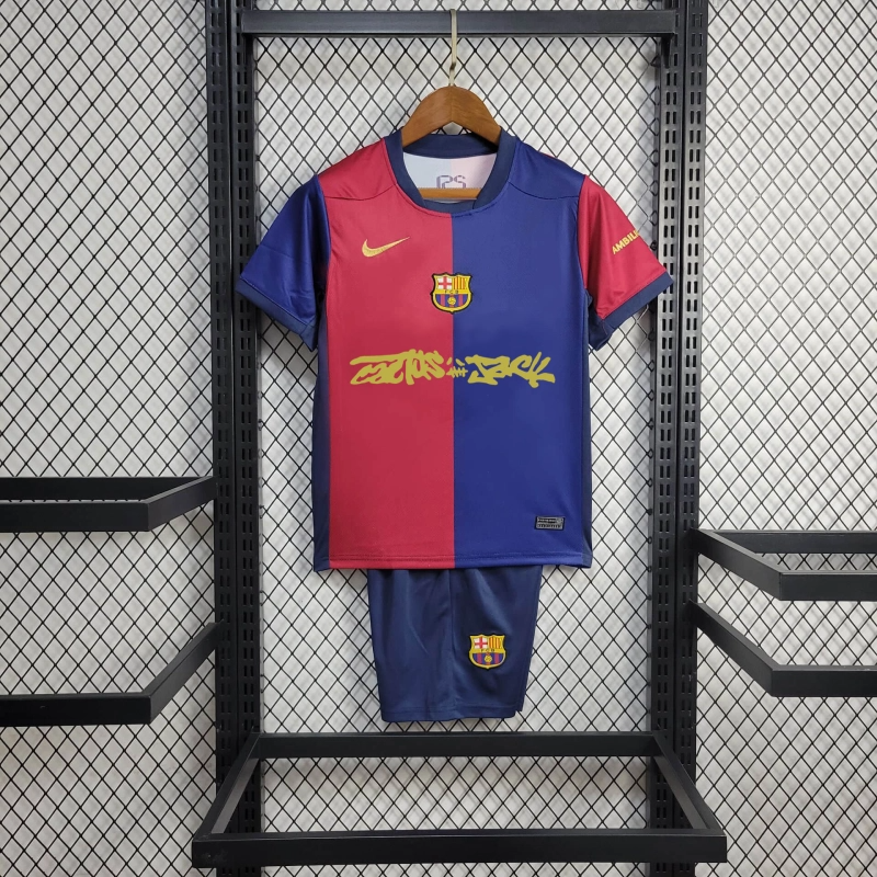 conjunto-niño-fc-barcelona-cactus-jack-primera-equipacion-2024-2025 conjunto-niño-fc-barcelona-cactus-jack-primera-equipacion-2024-2025