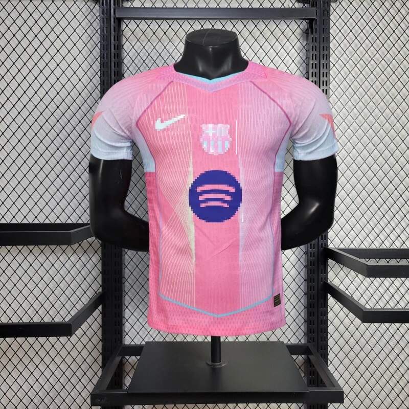 camiseta-fc-barcelona-edicion-especial-rosa-version-jugador-2025-2026 camiseta-fc-barcelona-edicion-especial-rosa-version-jugador-2025-2026
