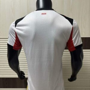 Camiseta AC Milán Segunda Equipación Version jugador 2025-2026 dorsal