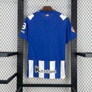 Alaves primera equipacion version aficionado 2025-2026 dorsal
