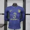 Atletico de madrid segunda equipacion version jugador manga larga 2025-2026