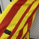 Camiseta Barcelona Retro 2013-2014 segunda equipación puño
