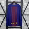Camiseta Barcelona Retro 2017-2018 primera equipacion manga larga dorsal