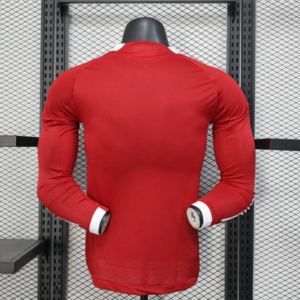 Camiseta Liverpool Primera Equipación Versión Jugador Manga Larga 2025-2026-dorsal