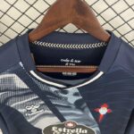 Celta de Vigo segunda equipación 2025-2026 version aficionado cuello
